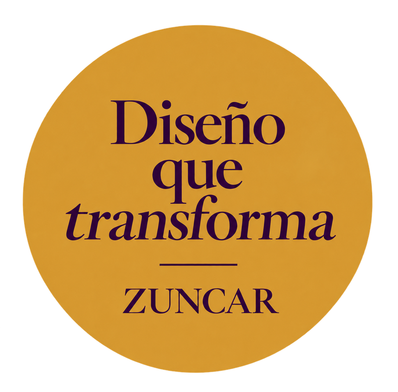 Diseño que transforma · ZUNCAR